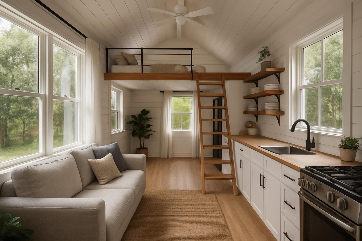 12x32 Tiny House Interior Ideas: Making the Most of 384 Square Feet