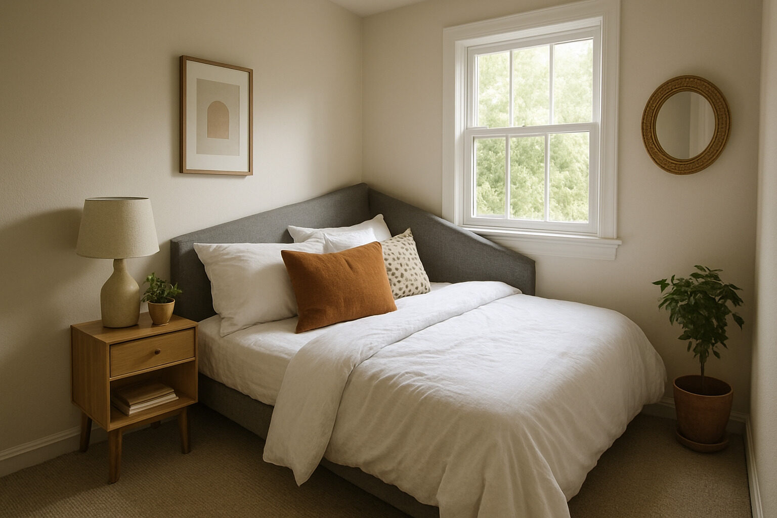 Angled Bed Decorating Ideas: Small Room Solutions That Actually Work