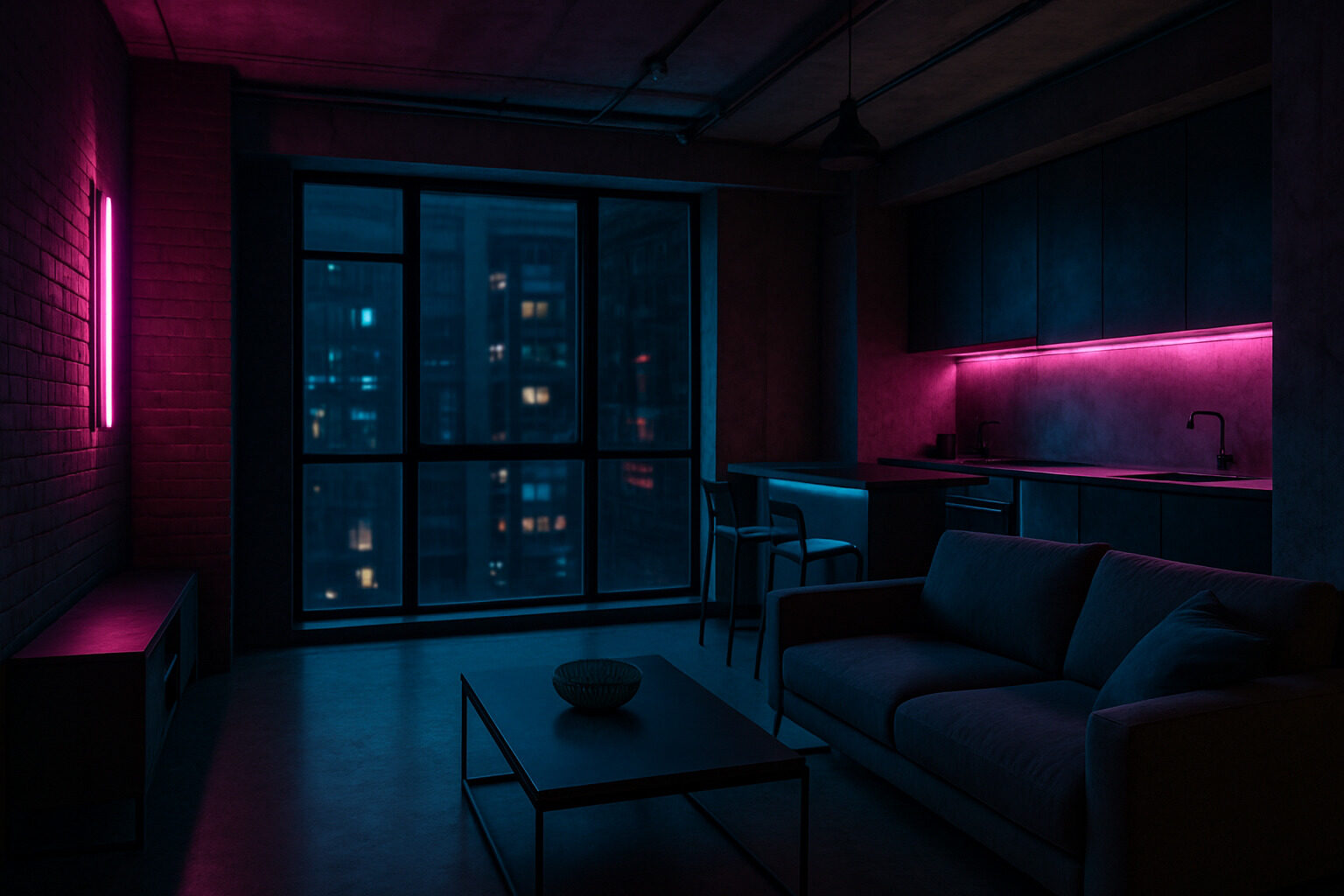 Apartment Makeover: Cyberpunk Style Essentials