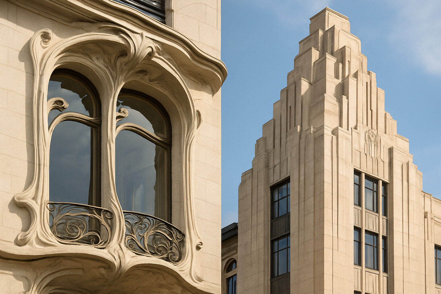 Art Deco vs. Art Nouveau: How to Tell Them Apart