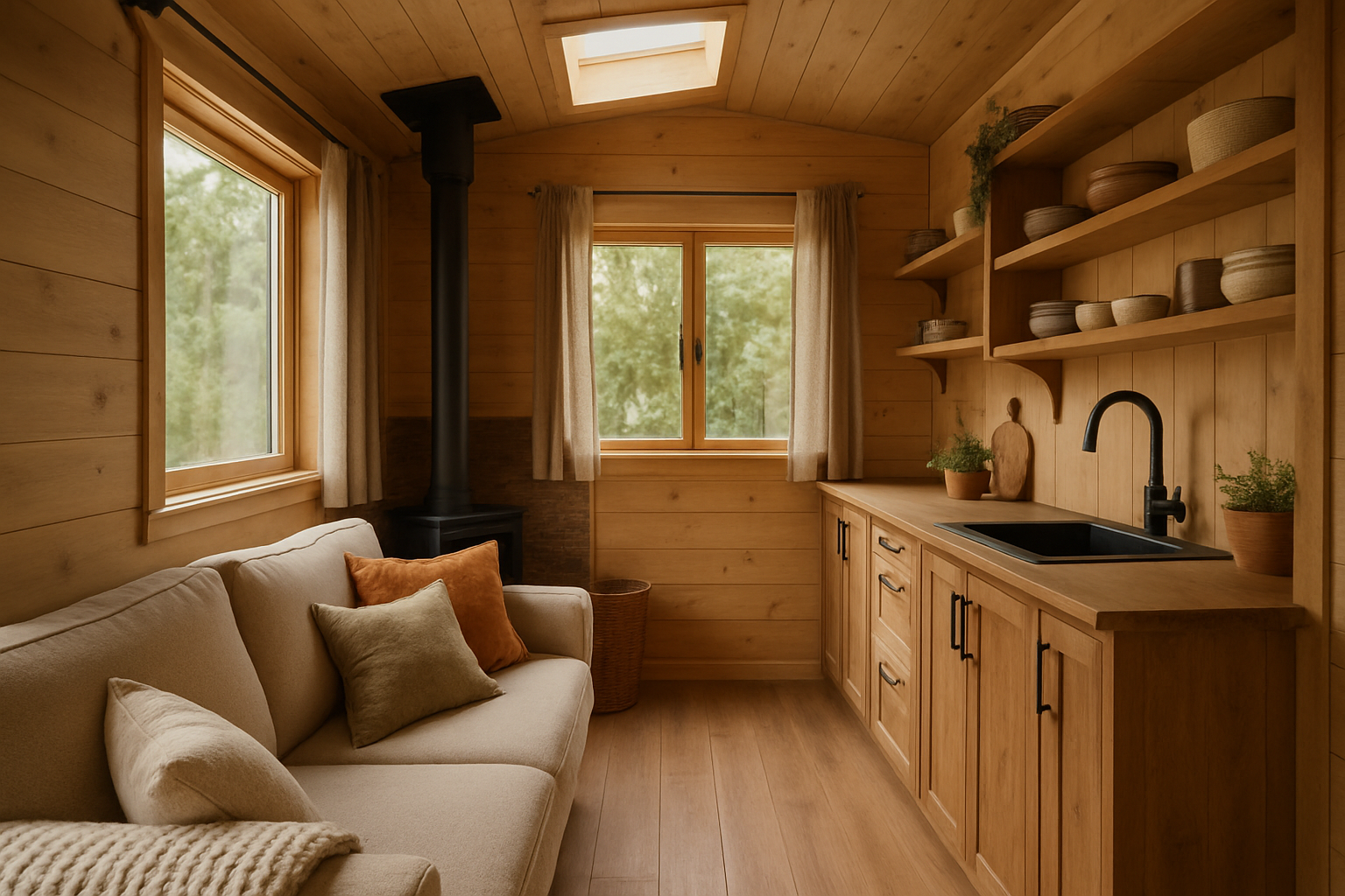 Cozy Tiny House Interior Ideas: Warmth in a Small Footprint