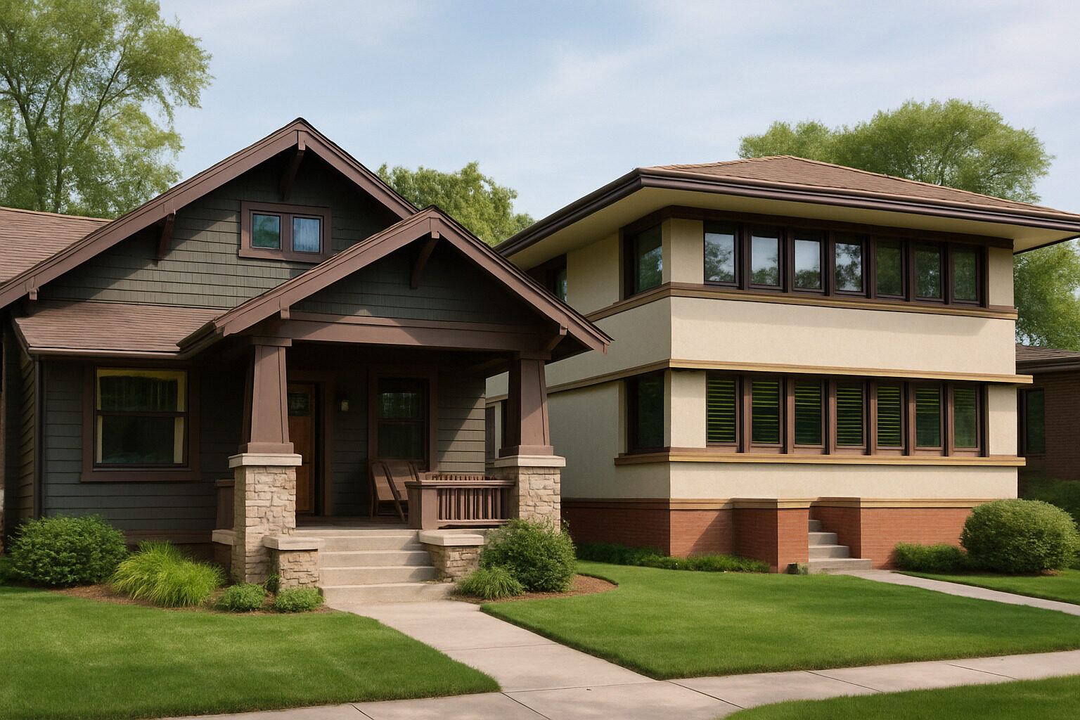 Craftsman vs. Prairie Style: How to Tell Them Apart
