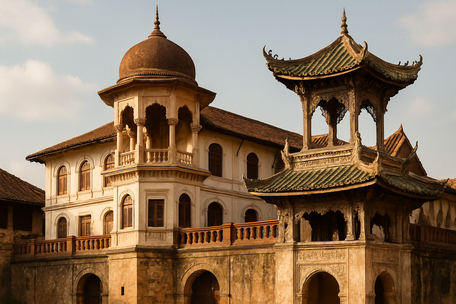 Cross-Cultural Influences in Colonial Architecture