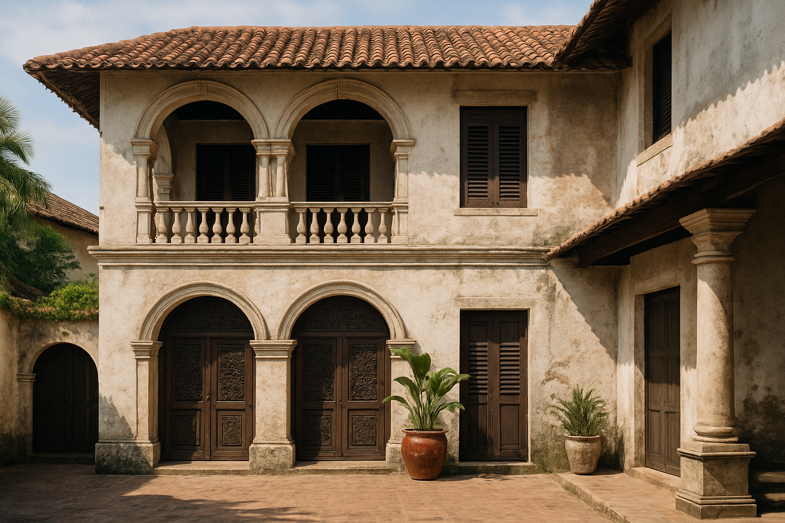 Cross-Cultural Influences in Colonial Architecture