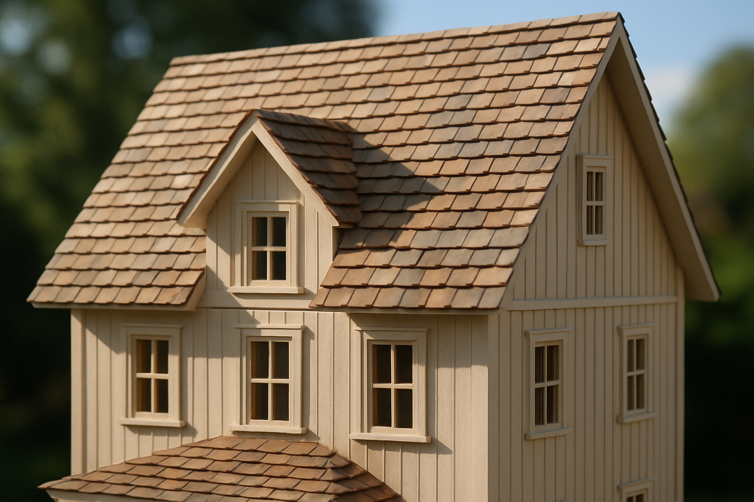Dollhouse Shingles: Materials, Scale, Patterns, and Weathering