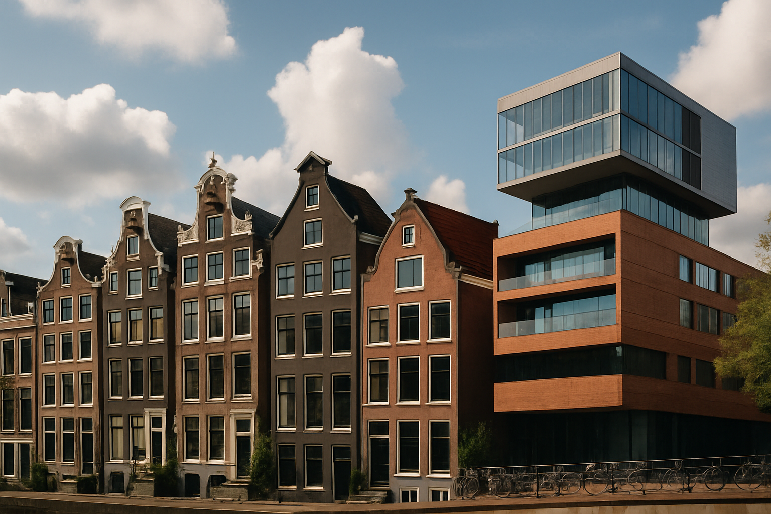 Famous Buildings in Amsterdam: Canal Houses to Contemporary Icons
