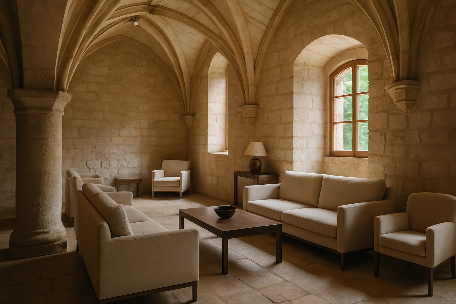 How Monasteries Design Guest Areas