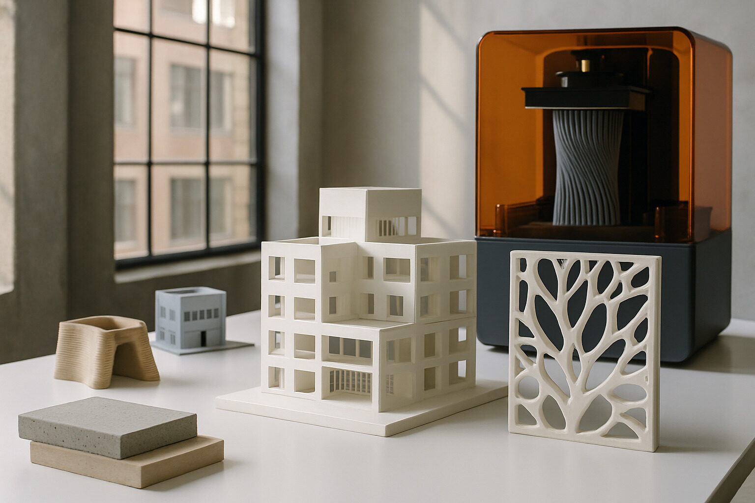 How Polymer 3D Printing Transforms Architecture