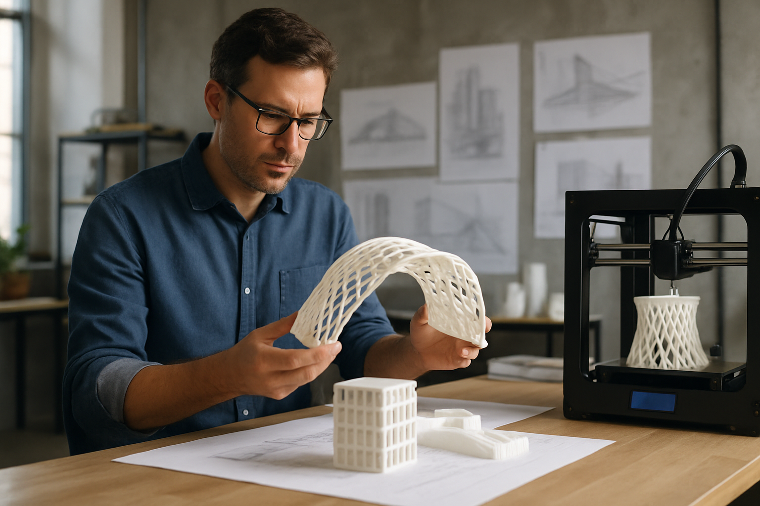 How Polymer 3D Printing Transforms Architecture