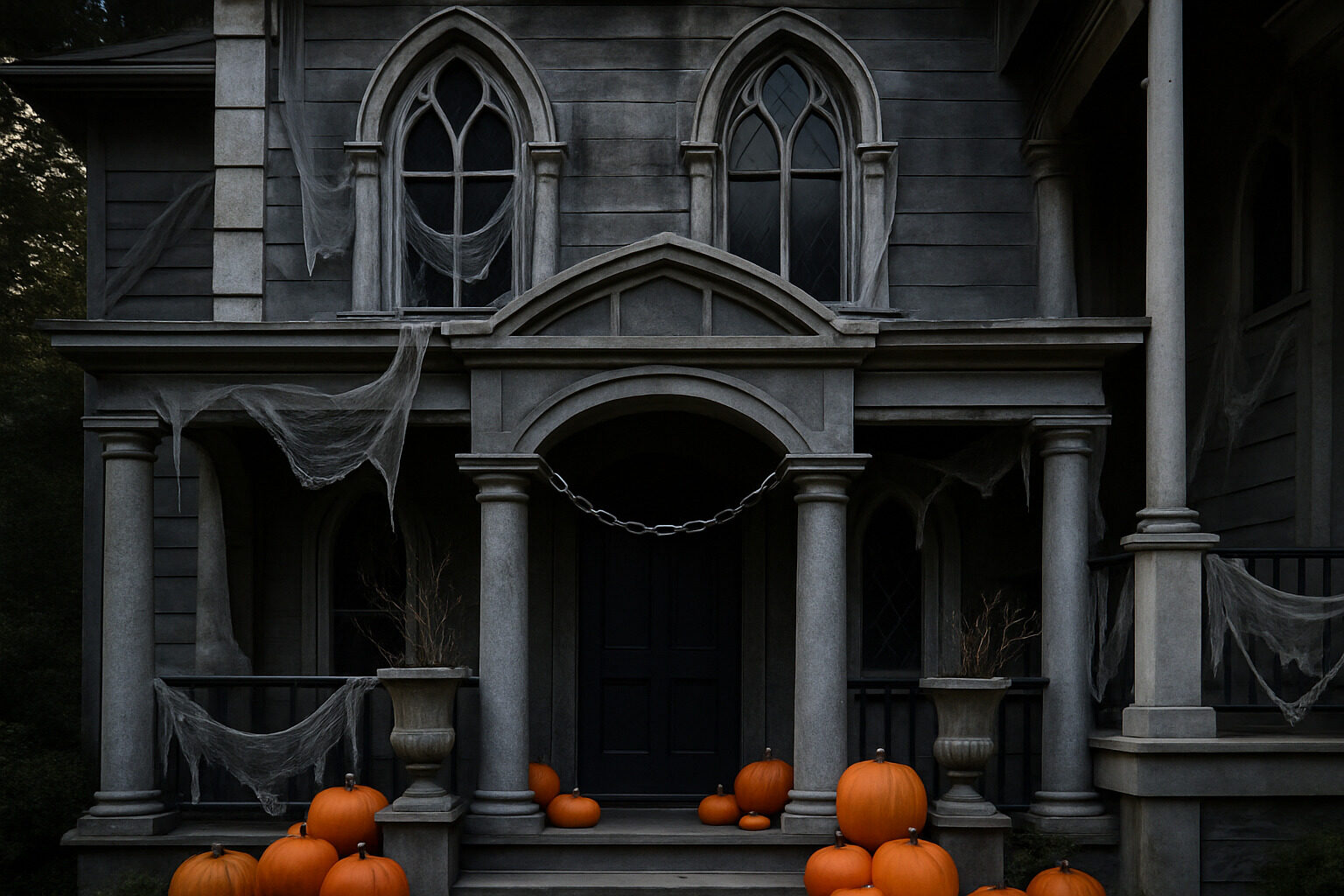 Ideas Para Decorar De Halloween: DIY Architectural Elements