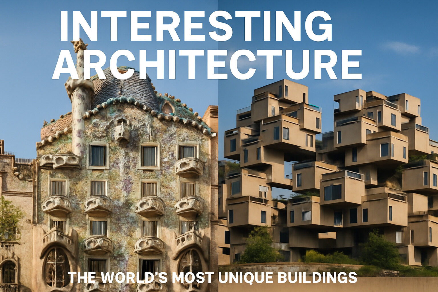 Interesting Architecture: The World's Most Unique Buildings