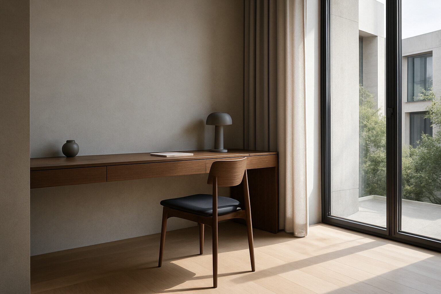 The Interior Desk in Modern Architecture
