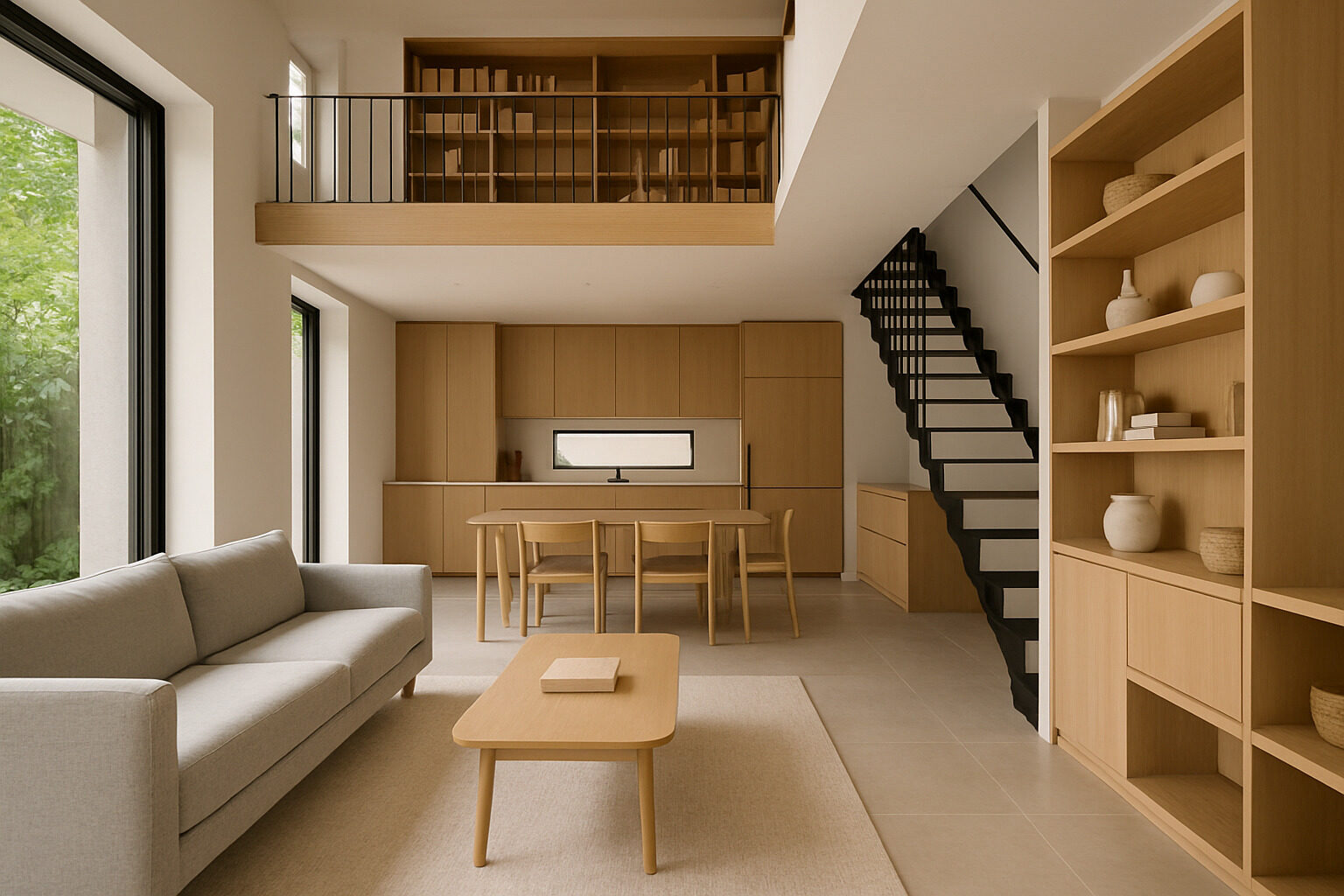 Interiores Casas: Exploring Space Utilization in Home Interiors