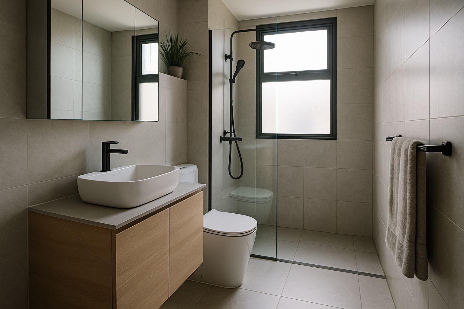 Modern Bathroom Designs In Singapore: Making The Most Of Small Spaces