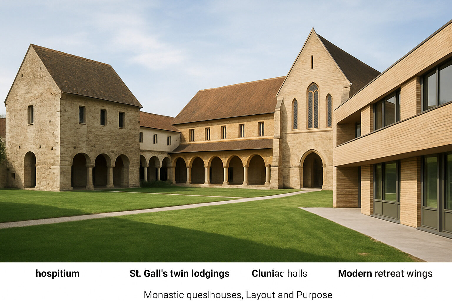 Monastic Guesthouses: Layout and Purpose