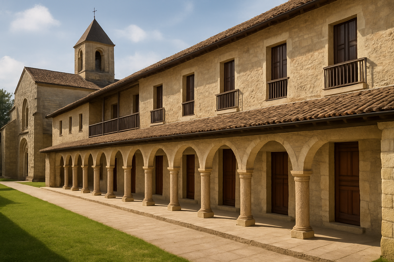 Monastic Guesthouses: Layout and Purpose