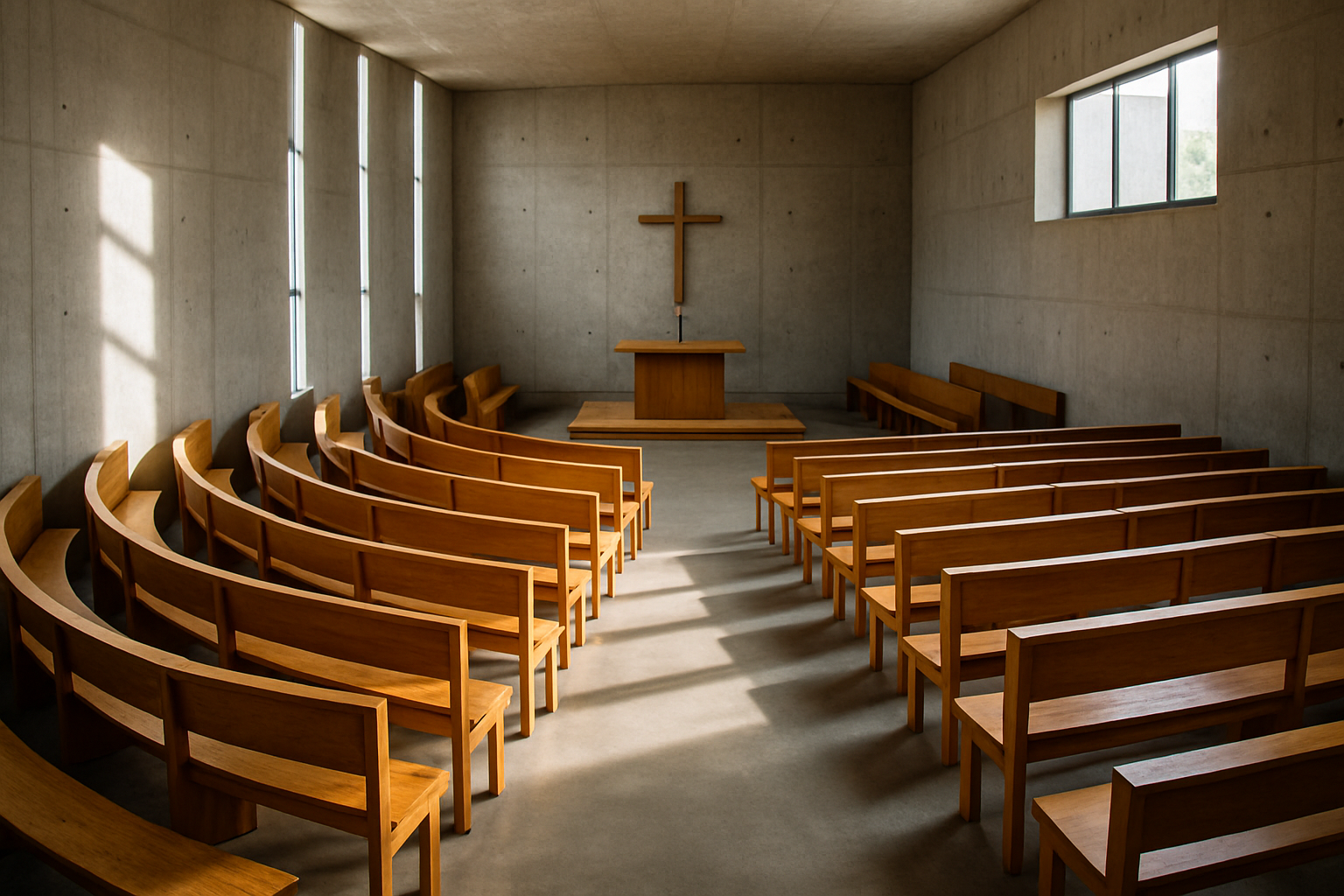 Radial vs Linear Seating in Chapels