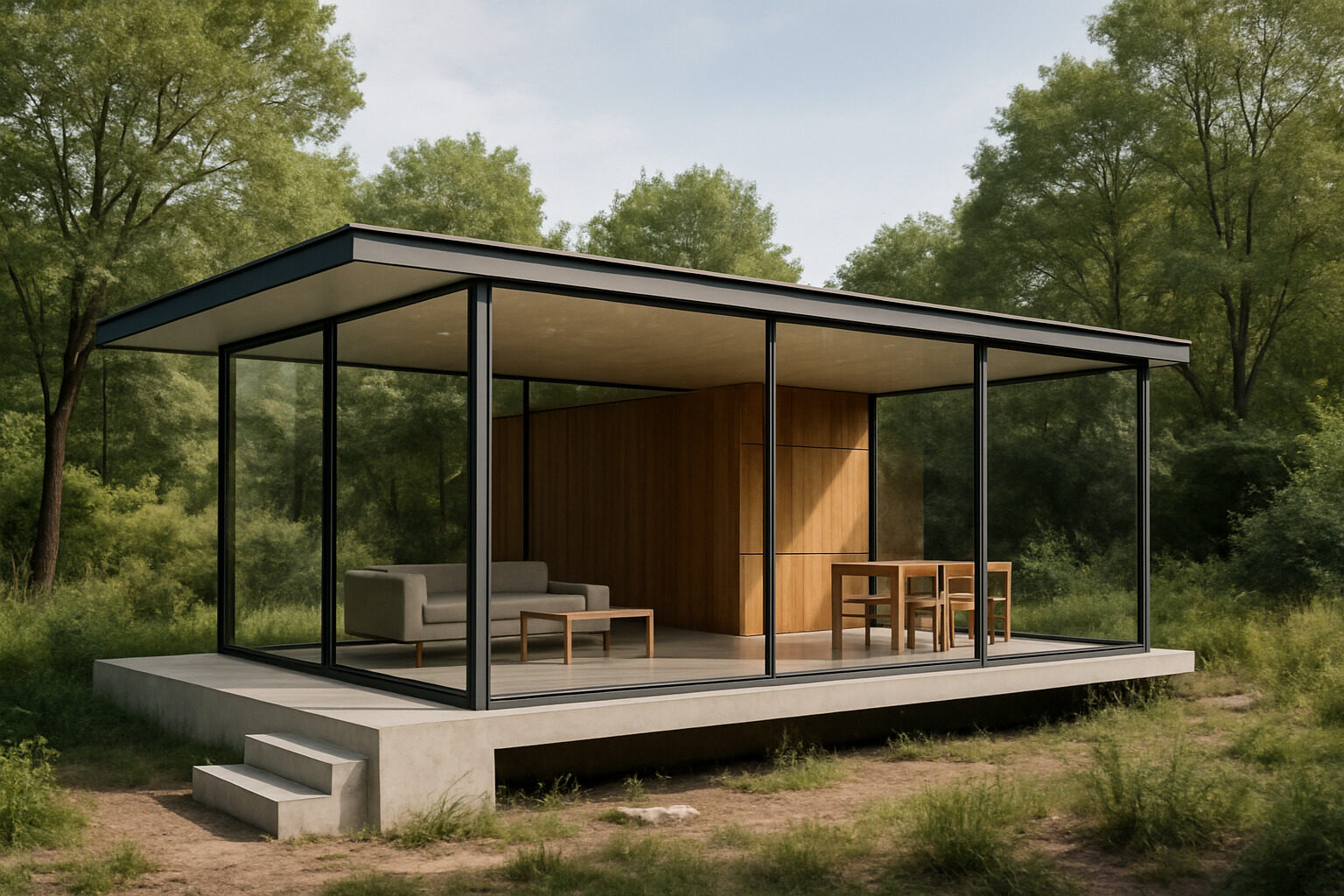 Tiny Modernist Houses: Clean-Lined Design at Small Scale