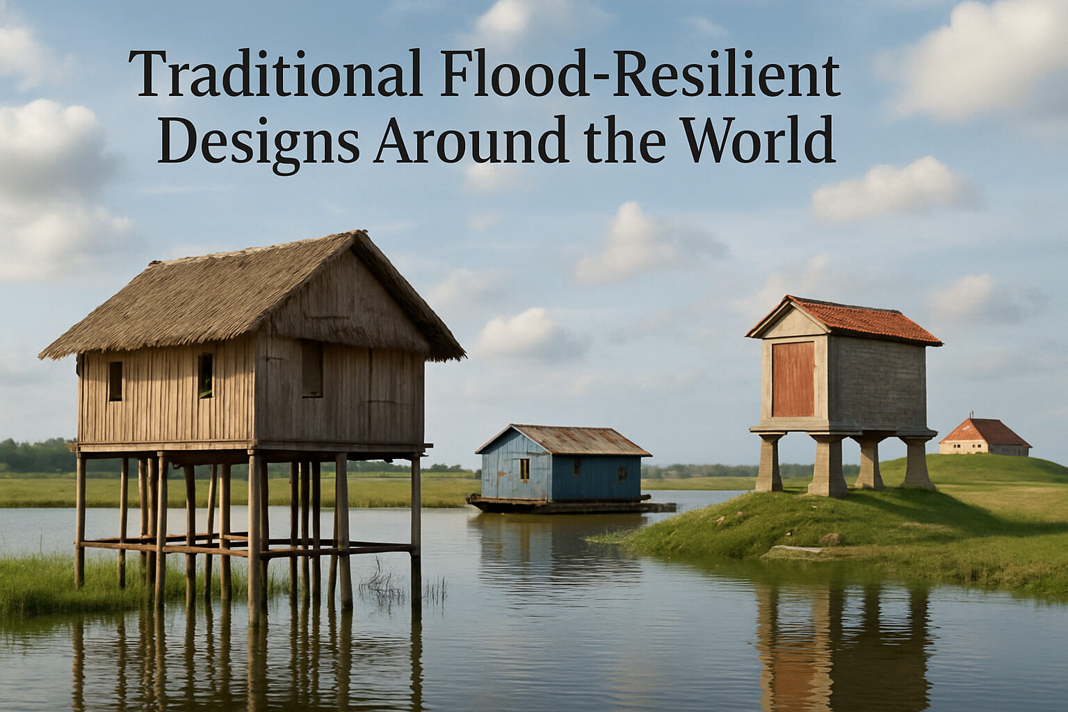 Traditional Flood-Resilient Designs Around the World